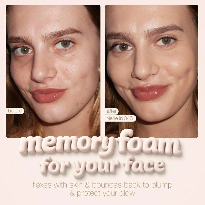 ✨Full Coverage Serum Foundation & FREE Brush