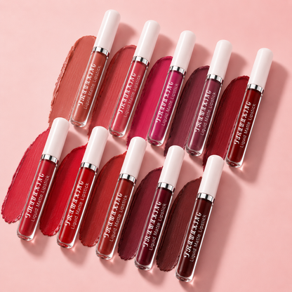 10 Shade Matte Lip Kit Bold & Vibrant Colors