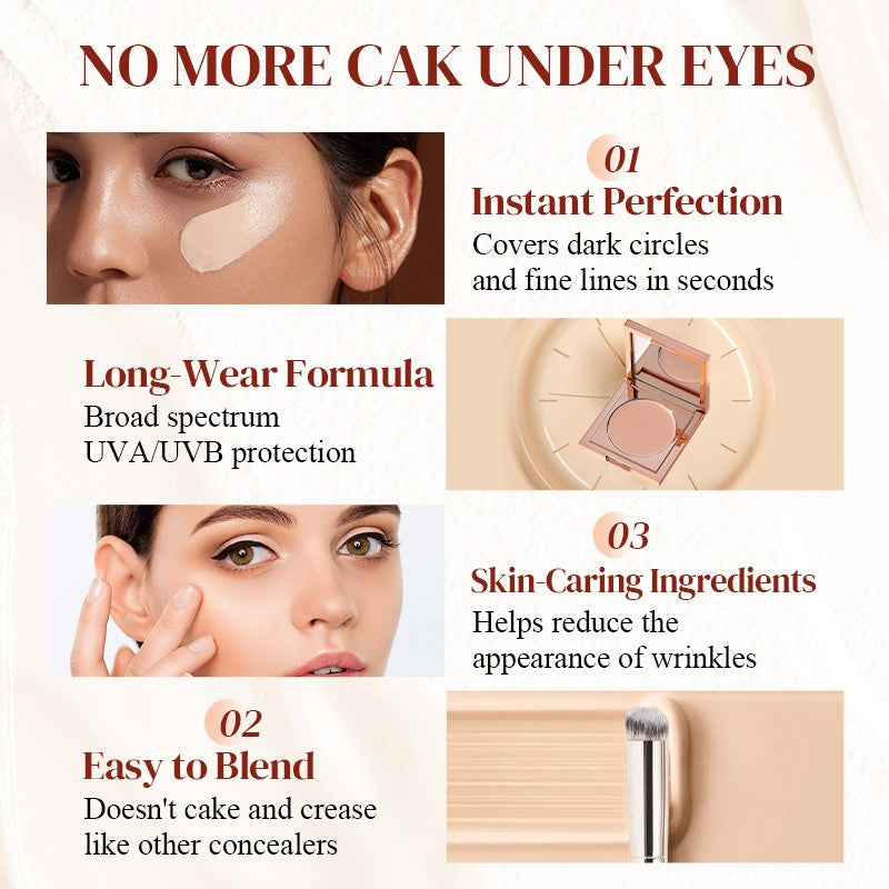 👍 50% OFF-Buy 1 Get 1 Free 💥Magic Under-Eye Corrector（Free Concealer Brush）✨